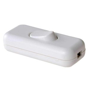 Interruptor de Passagem Unipolar 2.5A 230V Branco - (ELECT006)