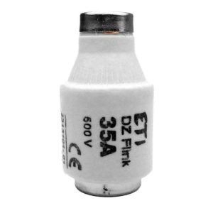 Conjunto de 2x Fusíveis Cerâmicos D03 35A 500V VIRONE - (FLI-01(DIII)/35/2)