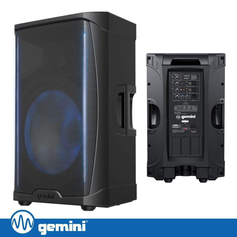 Coluna Amplificada 15" 1200W AUX/BT/TWS GEMINI - (GD-L215PRO)
