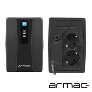 UPS Interativa 850VA 480W 230V 2xSchuko ARMAC - (HL/850F/LED/V2)