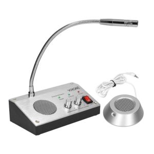 Microfone c/ Intercomunicador Bi-Direcional p/ Vidro VIRONE - (IC-1)