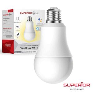 Lâmpada E27 10W 230V Globo 3000K 800lm Branco Quente - (ILW001)