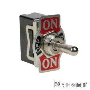 Interruptor Alavanca Spdt 1p On-Off-On 10a/250v Modelo Econo - (JS-510CLC)