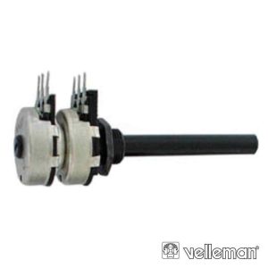 Potenciómetro Linear 4k7 Stereo Metalico - (K004AS)