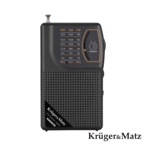 Rádio Portátil AM/FM/SW 2.25" KRUGERMATZ - (KM0829)