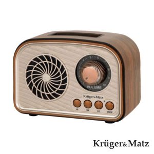 Rádio Portátil FM/BT/AUX/SD KRUGERMATZ - (KM0834)