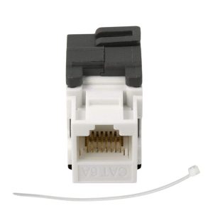 Ficha Fêmea RJ45 UTP Modular 8V8C Cat6 Keystone - (KSCAT6A/1)