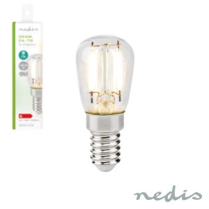 Lâmpada LED E14 T26  2W 2700K 150lm Frigorífico NEDIS - (LBCRFE14T26)