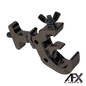 Gancho Alumínio Fixação Rápida P/ Projetores 150kg AFXLIGHT - (LH-4BK)
