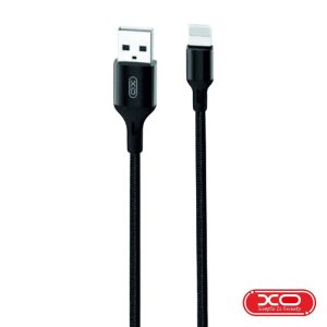 Cabo USB-A 2.0 Macho / Lightning Macho 2m Preto XO - (NB143-USBL-BK/2)