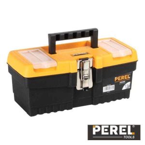 Caixa Ferramentas C/ Fecho Metálico 320 x 155 x 139mm Perel - (OM13M)