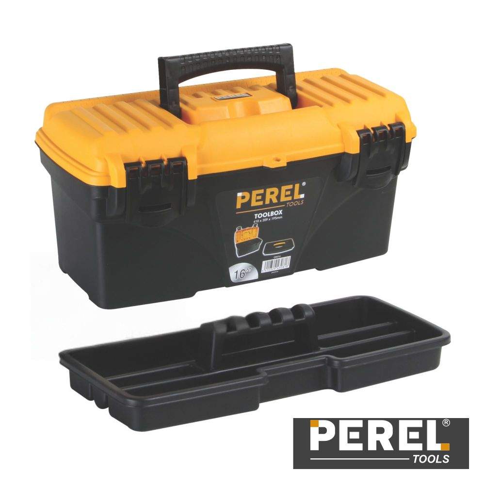 Caixa Ferramentas 410x209x195mm PEREL - (OM16)