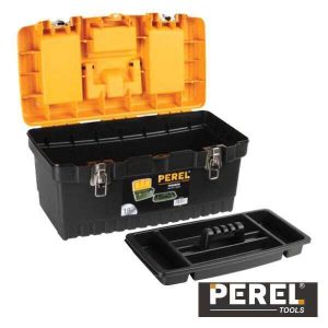 Caixa Ferramentas C/ Fecho Metálico 486x267x242mm Perel - (OM19M)