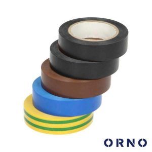 Conjunto 5 Rolos Fita Isoladora Multicor 15mm 10m ORNO - (OR-AE-13215)