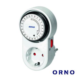 Temporizador Analógico Ajustável 24h ORNO - (OR-PRE-443(GS))