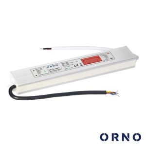 Fonte de Alimentação P/ Fitas LED 12V 100W 8.5A IP67 ORNO - (OR-ZL-1607)