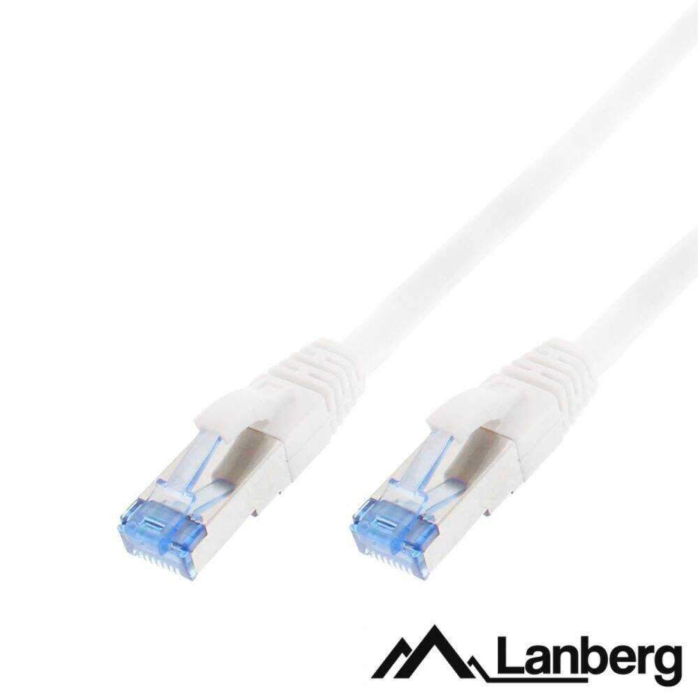 Cabo De Rede S/FTP CAT6A LSZH 1.5m Branco LANBERG - (PCF6A-10CC-0150-W)