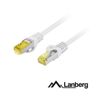 Cabo De Rede S/FTP CAT6A LSZH Cobre Puro 0.25m LANBERG - (PCF6A-10CU-0025-S)