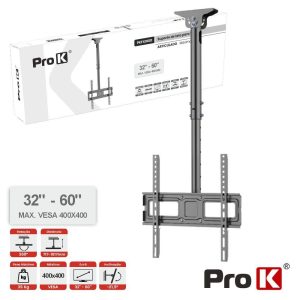 Suporte TV Teto 32-60" 35kg Vesa 400x400 PROK - (PKFX0601)
