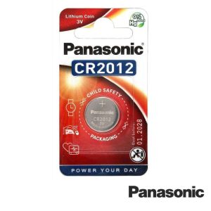 Pilha Lítio Botão CR2012 3V Blister PANASONIC - (PLP-CR2012)