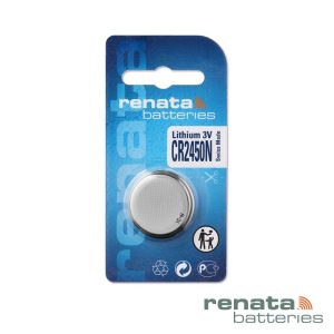 Pilha Lítio Botão CR2450N 3V 540mA RENATA - (PLR-CR2450N)