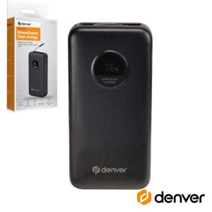 Powerbank 20000mAh C/Cabo 1xUSB-A 1xUSB-C 65W - (PQC-20065)