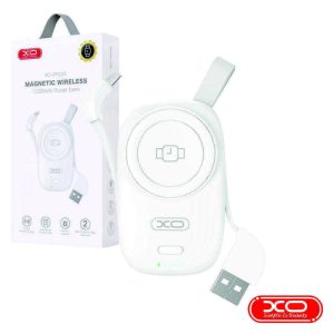 Powerbank P/ SmartWatch C/ Indução QI 1200mAh Branco XO - (PR225)