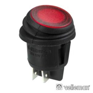 Interruptor Basculante C/ Luz LED 16a-12V Dpst On-Off - (R13244BR/LED)