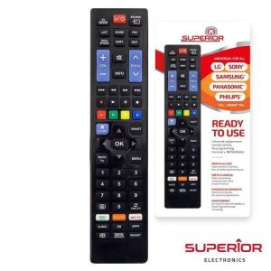 Comando TV Universal P/ Samsung Lg Sony Philips Panasonic - (READY5SMARTEXT)