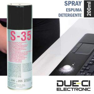 Spray De 200ml Espuma Detergente Due-Ci - (S-35)