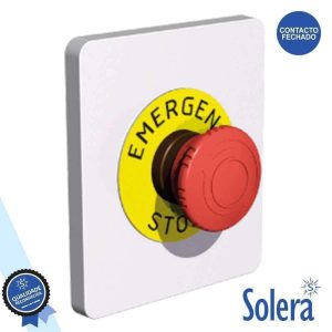 Pulsador De Emergência Parede 230V SOLERA - (SLR-PE1300)