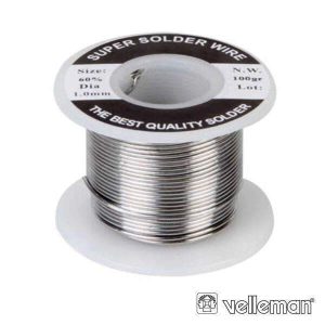 Solda 1mm 60/40 100g VELLEMAN - (SOLD100G)