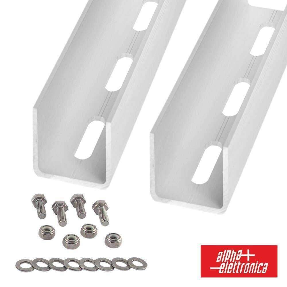 Conjunto de 2 Perfis P/ Paineis Fotovoltaicos ALPHA - (SU-SOLAR-P011)