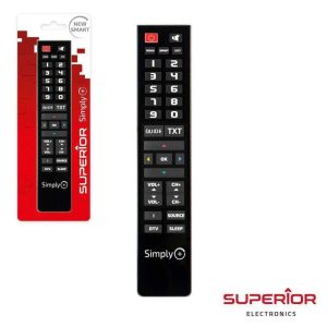 Comando TV Programável Simply + - (SUPSIMPLY+)