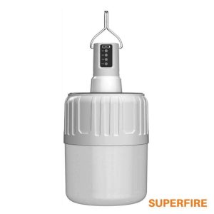 Lanterna Solar 18W 500lm SUPERFIRE - (T26-S)