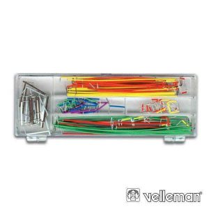 Kit 140 Cabos de ligação Jumper VELLEMAN - (WJW70)