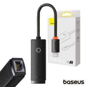 Cabo Adaptador USB-C / RJ45 1GB/s BASEUS - (WKQX000301)