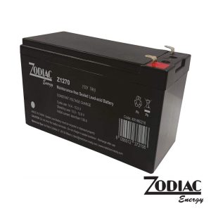 Bateria Chumbo VRLA AGM 12V 7A Z1270 ZODIAC - (WN12-7(ZD))