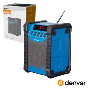 Rádio De Trabalho Ultra Resistente 10W IP54 DENVER - (WRB-60)