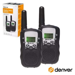 Intercomunicadores S/Fios 8 Canais 5km DENVER - (WTA-449)