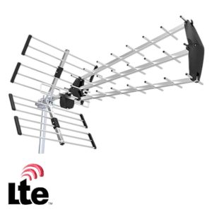 Antena Tdt Exterior UHF 27 Elementos 12.5db Filtro Lte 5G - (ZTL-38-5G)