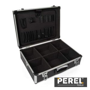 Mala Transporte Ferramentas Preta 455x330x152mm Perel - (1819-N)