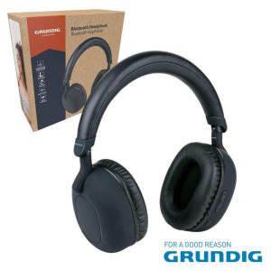 Auscultadores Bluetooth S/ Fios ANC 300mAh Preto GRUNDIG - (33184)