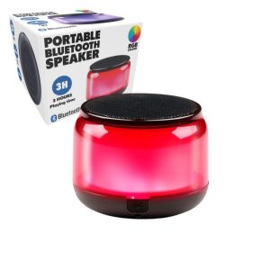 Coluna Bluetooth Portátil 500mAh RGB MicroSD/TWS - (56802)