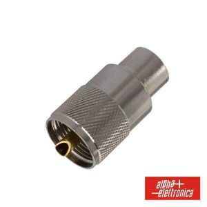 Ficha Uhf Macho P/ Soldar - (87-018/1)