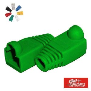 Capa Protectora P/ Conector RJ45 Verde - (94-925V)