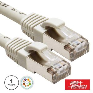 Cabo De Rede S/FTP CAT6 1m Cinzento - (95-709/01GB)