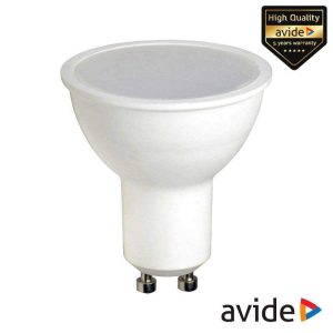 Lâmpada LED GU10 Spot 4W 230V 6400K 345lm AVIDE - (ABGU10CW-4W-AP)