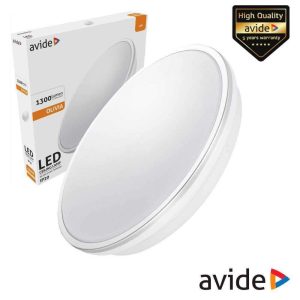 Aplique LED Redondo 15W 280mm 4000K 1300lm Olivia AVIDE - (ACLO28NW-15W-OLI-S)
