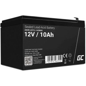 Bateria Chumbo Gel AGM 12V 10A GREEN CELL - (AGM48)